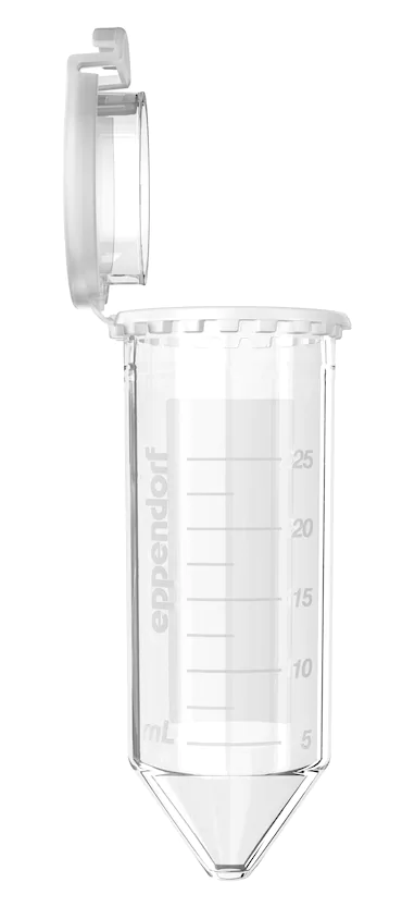 艾本德Eppendorf Conical Tubes 25 mL 帶鎖扣蓋 SnapTec?, 25 mL, 啟動套裝，4  個單離心管架，6  個轉(zhuǎn)子適配器，轉(zhuǎn)子孔可容納 50  mL 錐形管, P